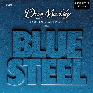 Dean MarkleyDM2679 BLUE STEEL 5弦ベース用MED LIGHT 45-128 エレキベース弦