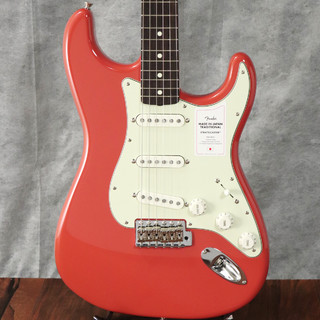 FenderMade in Japan Traditional 60s Stratocaster Rosewood Fingerboard Fiesta Red  【梅田店】