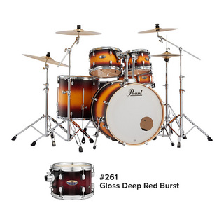 Pearl DMP825S/C-2CSN #261 Gloss Deep Red Burst【先着ドラムマット&ラバーパッドセットプレゼント!～5/8】