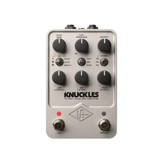 Universal Audio UAFX Knuckles '92 Rev F Dual Rec Amplifier アンプシュミレーター ギターエフェクター