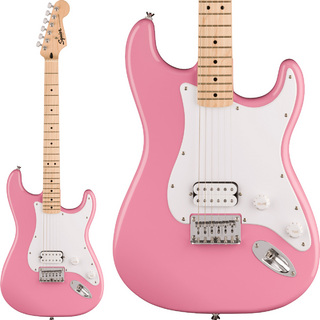 Squier by Fender SONIC STRATOCASTER HT Maple Fingerboard White Pickguard Flash Pink ストラトキャスター ハードテイル 1