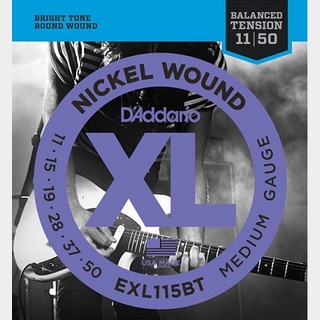 D'AddarioEXL115BT XL NICKEL Electric Guitar Strings Balanced Tension Medium 11-50 【渋谷店】