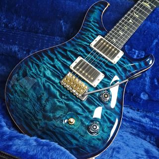 Paul Reed Smith(PRS) Wood Library Custom 24 McCarty Thickness　Quilted Maple / Ebony FB PP:Cobalt Blue【限定モデル】