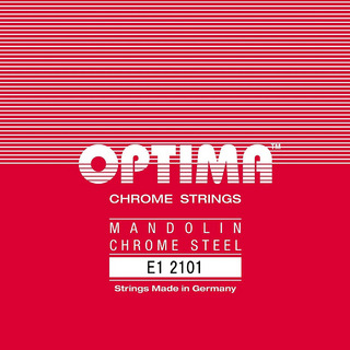 OPTIMA E1 No.2101 RED マンドリン弦/E 1弦×2本入り ノーマルテンション