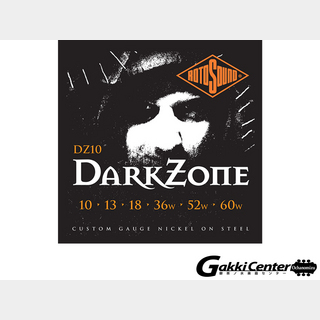 ROTOSOUNDDZ10 Darkzone Custom (.010-.060)