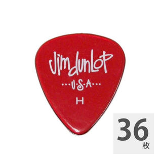 Jim Dunlop486R GELS HEAVY RED×36枚 ギターピック