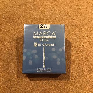 MARCAMARCA EXCL2.1/2 リードＢ♭クラリネット／10枚入