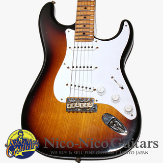 Fender Custom Shop 2024 Eric Clapton Stratocaster Ash Body Journeyman Relic (2Tone Sunburst) 