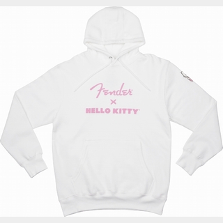 Fender Fender x Hello Kitty White Sleeve Logo Hoodie (Mサイズ)