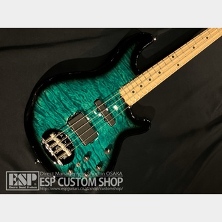 Lakland SL44-94 Deluxe /  M  Teal Green Sunburst