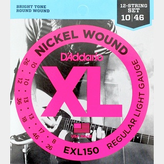 D'Addarioダダリオ EXL150×1SET 12弦エレキギター弦