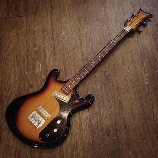 Teisco Short scale Electric Bass Sunburst