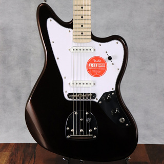 Squier by FenderAffinity Series Jaguar Maple Fingerboard White Pickguard Mystic Metallic Brown  【梅田店】