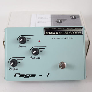 Roger Mayer 【中古】 ROGER MAYER ロジャーメイヤー Page-1 ファズ ギターエフェクター