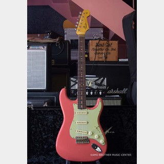 Fender Custom Shop2022 COLLECTION - TIME MACHINE '64 STRAT® - JOURNEYMAN RELIC®, FADED AGED FIESTA RED