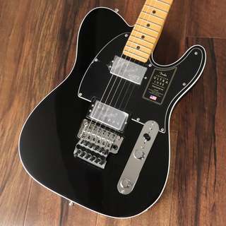 Fender American Ultra Luxe Telecaster Floyd Rose HH Maple Fingerboard Mystic Black  【梅田店】