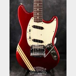 Fender1973 Mustang Competition Red