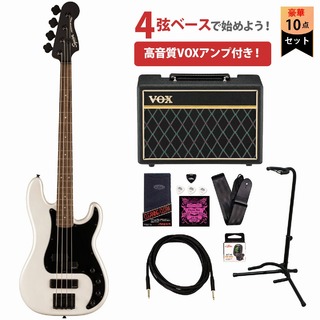 Squier by FenderContemporary Active Precision Bass PH Laurel Fingerboard Black Pickguard Pearl White スクワイヤーVOX