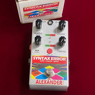 Alexander Pedals Syntax Error 【4モード搭載ビットクラッシャー】