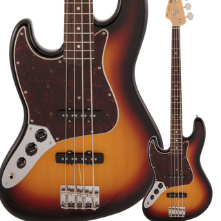 Fender Made in Japan Traditional 60s Jazz Bass Left-Handed Rosewood Fingerboard 3-Color Sunburst エレキベー