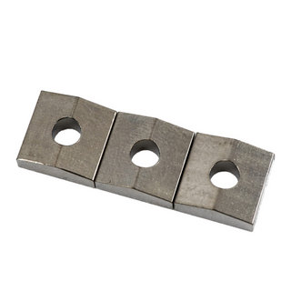 FU-Tone Titanium Lock Nut Block Set (3) SILVER チタンナットブロック シルバー