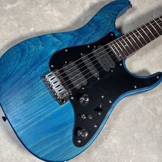 T's Guitars DST24-7st, Carved - Sheer Bora Bora Blue
