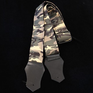 Get'm Get'm Camo 2" Guitar Strap, Camo Green