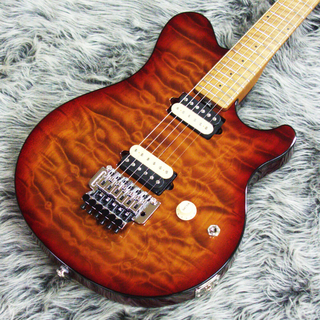 MUSIC MAN AXIS  Roasted Amber Quil #H07321【約3.2kgの軽量個体・ローステッドネック仕様】