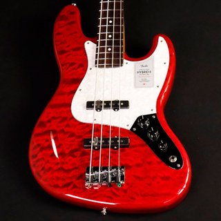 Fender 2024 Collection MIJ Hybrid II Jazz Bass QMT Rosewood Red Beryl ≪S/N:JD24002510≫ 【心斎橋店】