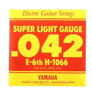 YAMAHAH1066 エレキギター用 バラ弦 6弦×6本