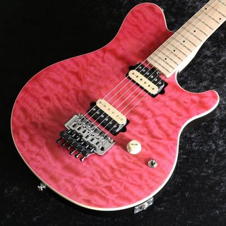 MUSIC MAN KID Limited AXIS Trans Pink Quilted Maple Top Matching Head【御茶ノ水本店】