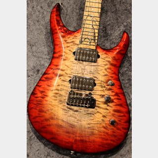 Koca Guitars Custom Order Light DC Arched 4A Quilted Maple Top/Quilted Maho Back/Pale Moon Ebony Neck & FB