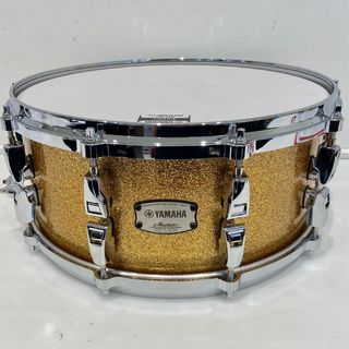YAMAHA AMS1460 Absolute Hybrid Maple スネアドラム Gold Champagne Sparkle 【受注生産カラー】