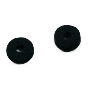 MontreuxFelt Strap pin cushions Black (2) No.8081 エンドピンクッション