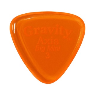 Gravity Guitar PicksAxis -Big Mini- GAXB3P 3.0mm Orange ピック