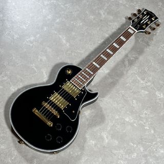 GrassRoots SG-LPC-mini BLK (Black) エレキギター ミニギター レスポールカスタム ブラック 黒 2ハム