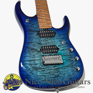 MUSIC MAN2024 JP15 7 String Quilt 7st (Cerulean Paradise)