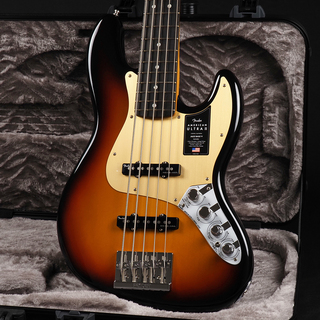 Fender American Ultra II Jazz Bass V Ebony Fingerboard ~Ultraburst~