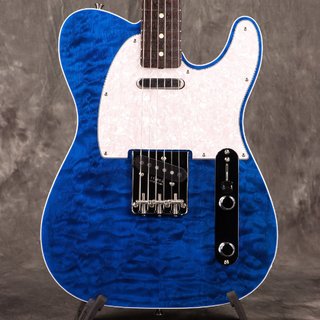Fender ISHIBASHI FSR MIJ Traditional 60s Custom Telecaster Quilted Maple Top Ash Back Translucent Blue[S/N