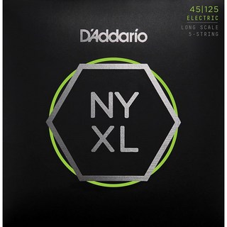 D'Addario NYXL Series 5-Strings Electric Bass Strings [NYXL45125]