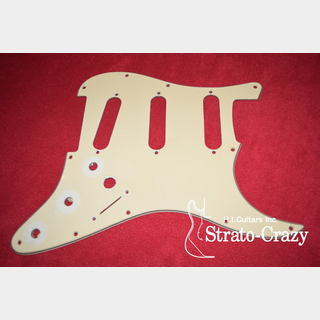 Fender Original Mid '73 to '75 Stratocaster 3Ply White Pickguard "Mod"