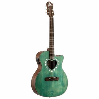 Zemaitis CAF-90HCW, Forest Green Mother of Pearl