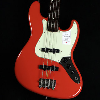 FenderMade In Japan Traditional 60s Jazz Bass Fiesta Red