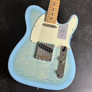 Fender MADE IN JAPAN HYBRID II 2024 CollectionTELECASTER Flame Celeste Blue 【3.3kg】【現物画像】