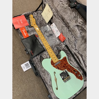 FenderFSR American Professional II Telecaster Thinline Transparent Surf Green