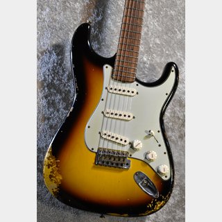 Fender Custom Shop LTD 1960 Stratocaster Heavy Relic Faded Aged 3 Color Sunburst 2022年製【美品中古、ブレンダー配線】