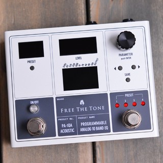 Free The Tone PA-1QA グラフィックイコライザー／アコースティックギター用