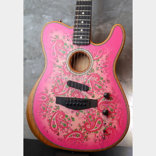 Fender USA American  Telecaster / Acoustasonic / Pink-Paisley