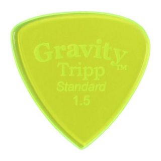 Gravity Guitar PicksGTRS15P Tripp - Standard -［1.5mm, Fluorescent Green］