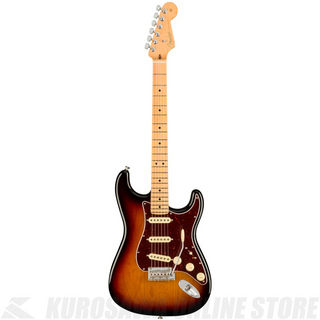 FenderAmerican Professional II Stratocaster, Maple, 3-Color Sunburst 【小物プレゼント】(ご予約受付中)